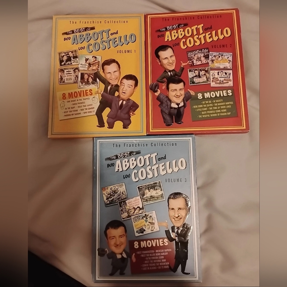 The Best of Bud Abbott and Lou Costello: Volume 1, Volume 2 And Volume 3